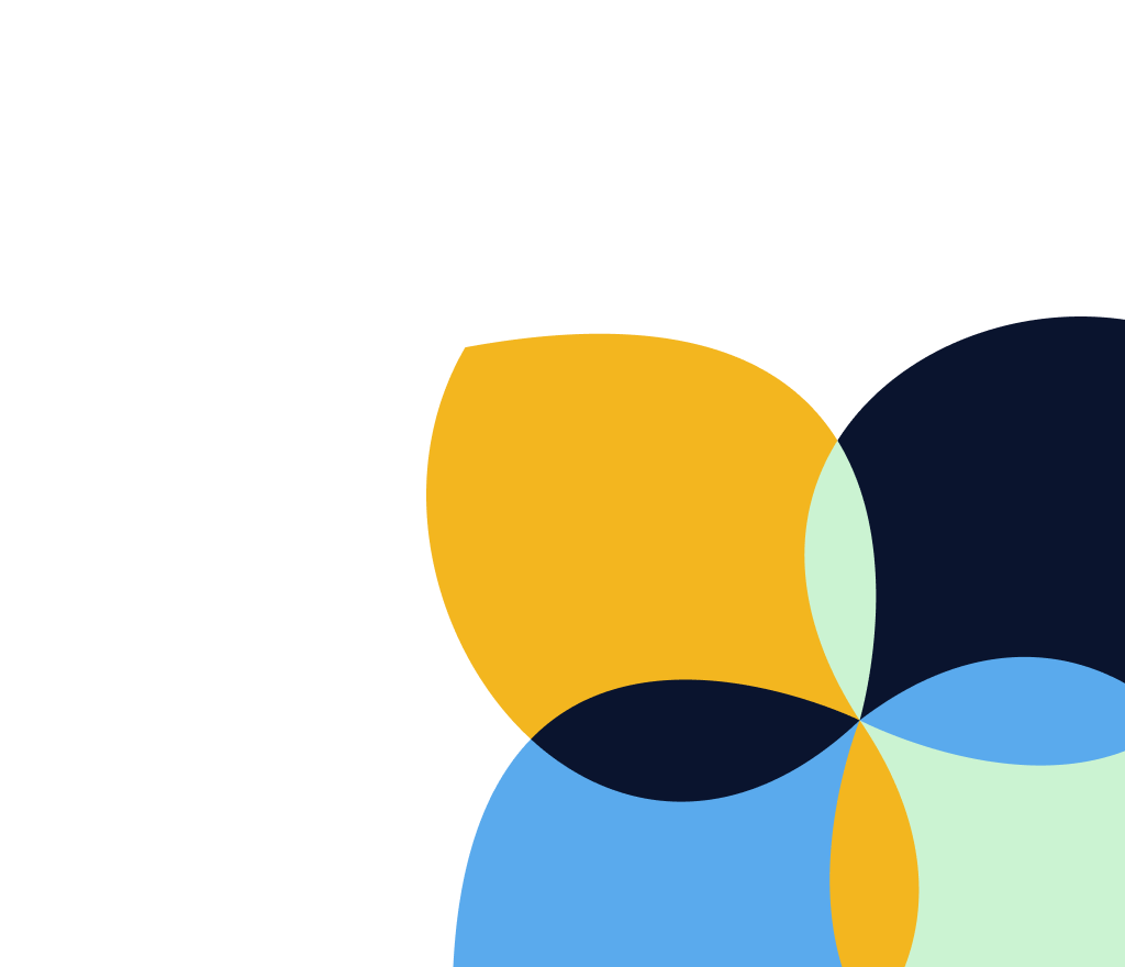 Abstract floral graphic